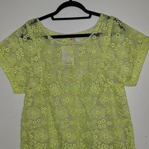 Anthropologie Meadow Rue Lace Blouse